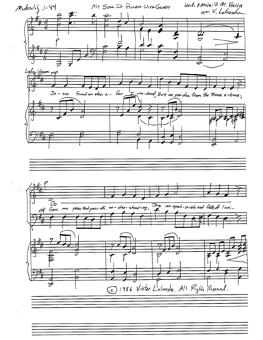 My Soul Is Filled with Glory (arr. Victor Labenske)