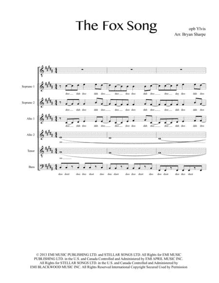 The Fox (arr. Bryan Sharpe)