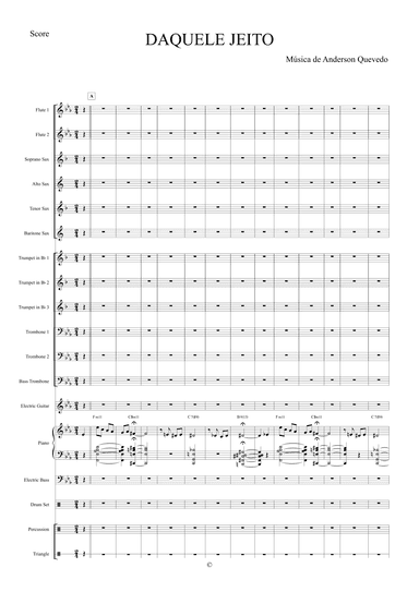 Daquele Jeito (That Way) - Brazilian Big Band Jazz Combo