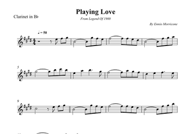 Playing Love (arr. Wesley S. SIlva)