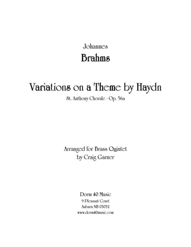 Variations on a Theme by Haydn (for Brass Quintet) (arr. Craig Garner)