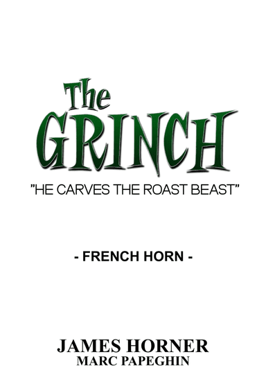 He Carves The Roast Beast (arr. Marc Papeghin)