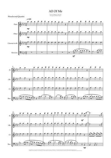 All Of Me (arr. Matthew pyeon)