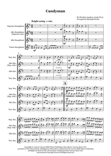 Candyman (arr. Kayleigh Huelin)