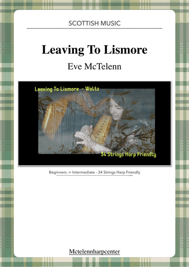 Leaving to Lismore Waltz - intermediate & 34 String Harp | McTelenn Harp Center (arr. Eve McTelenn)
