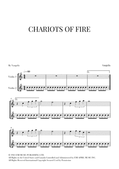 Chariots Of Fire (arr. Cadenza Editions)