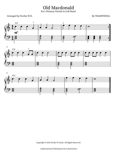 Old MacDonald (arr. Noriko W.D.)