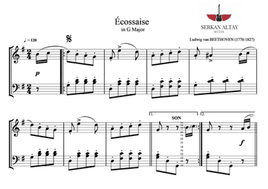 Ecossaise (arr. Serkan ALTAY)