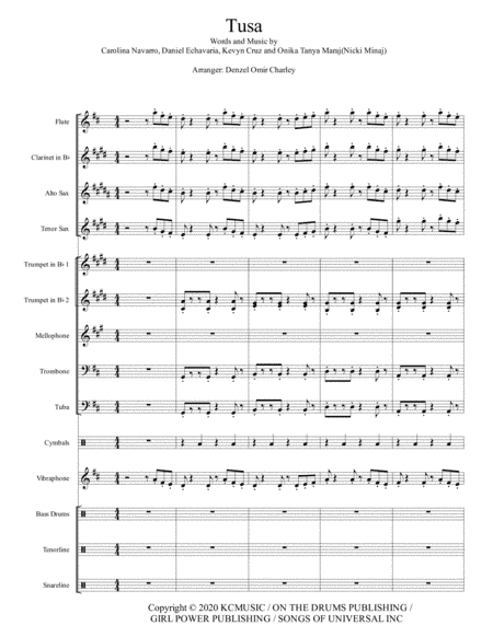 Tusa (arr. Omir Charley)