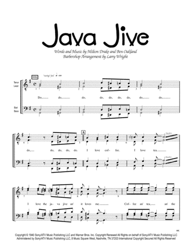 Java Jive (arr. Larry Wright)