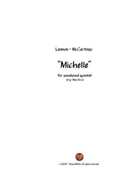 Michelle (arr. Mike Porcel)