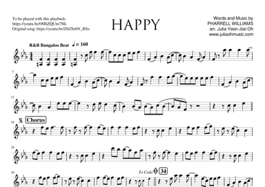 Happy (arr. Julia Yeon-Joo Oh)