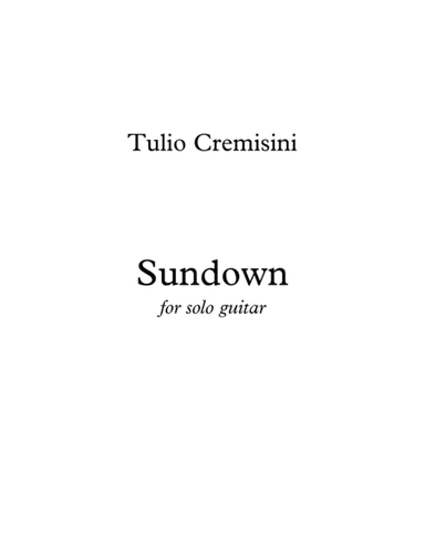 Sundown