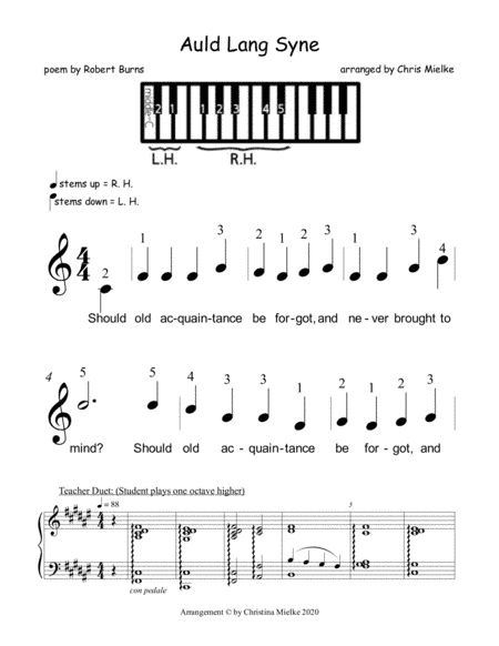 Auld Lang Syne (arr. Chris Mielke)
