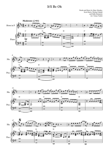 It'll Be Okay (arr. Tomaž Nedoh)
