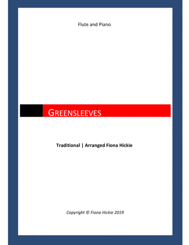 Greensleeves (arr. Fiona Hickie)