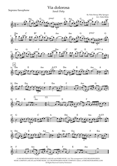 Via Dolorosa (arr. Fabio Britto)