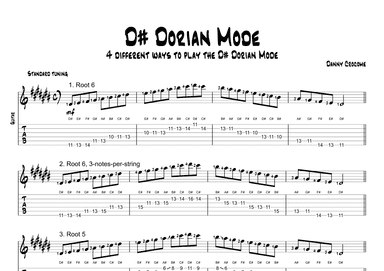 D# Dorian Mode (4 Ways to Play)