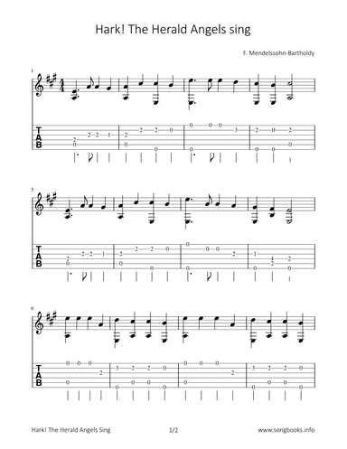 Hark! The Herald angels sing (arr. Bettina Schipp)