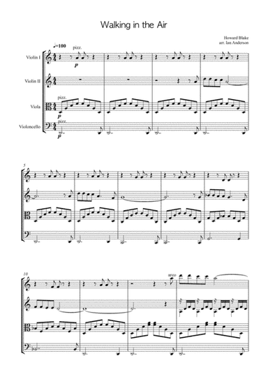 Walking In The Air (arr. Ian Anderson)