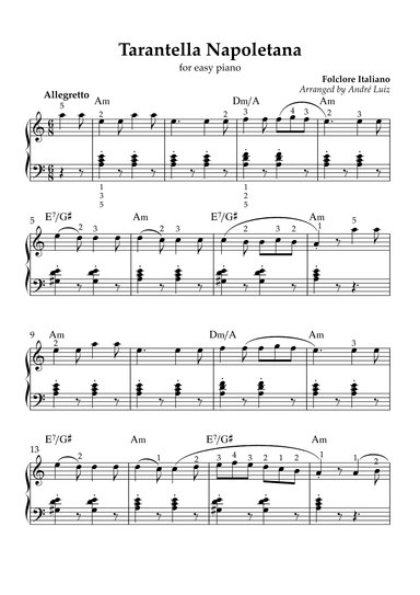 Tarantella Napoletana (arr. André Luiz Nunes da Silva)