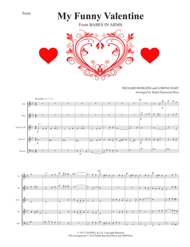 My Funny Valentine (arr. Ralph Raymond Hays)
