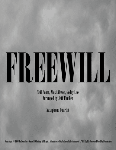 Freewill (arr. Jeff Tincher)