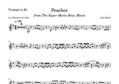 Peaches (arr. Dimitrie Carvalho)