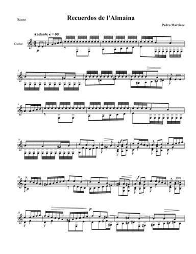 Recuerdos de l'Almaina