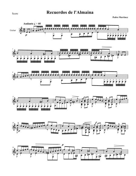 Recuerdos de l'Almaina