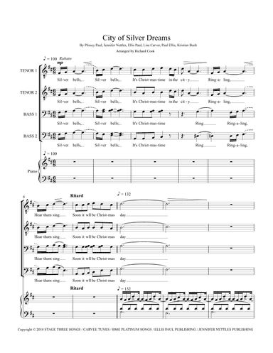 City Of Silver Dreams (arr. Richard Cook)
