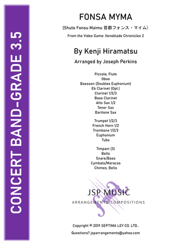 Shuto Fonsu Maimu (arr. Joseph Perkins)