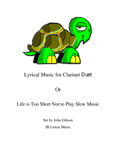 Lyrical Music for Clarinet Duet (arr. John Gibson)