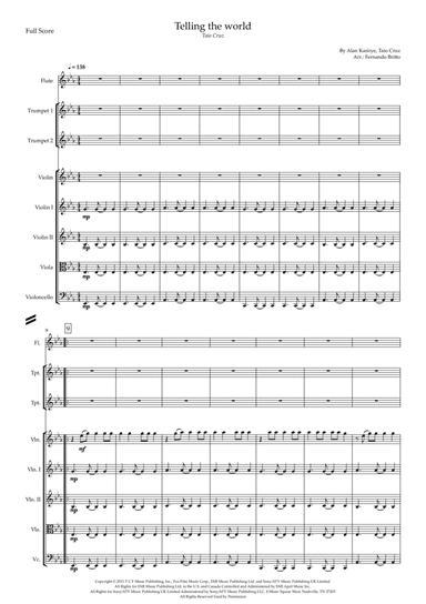 Telling The World (arr. Fernando Britto)