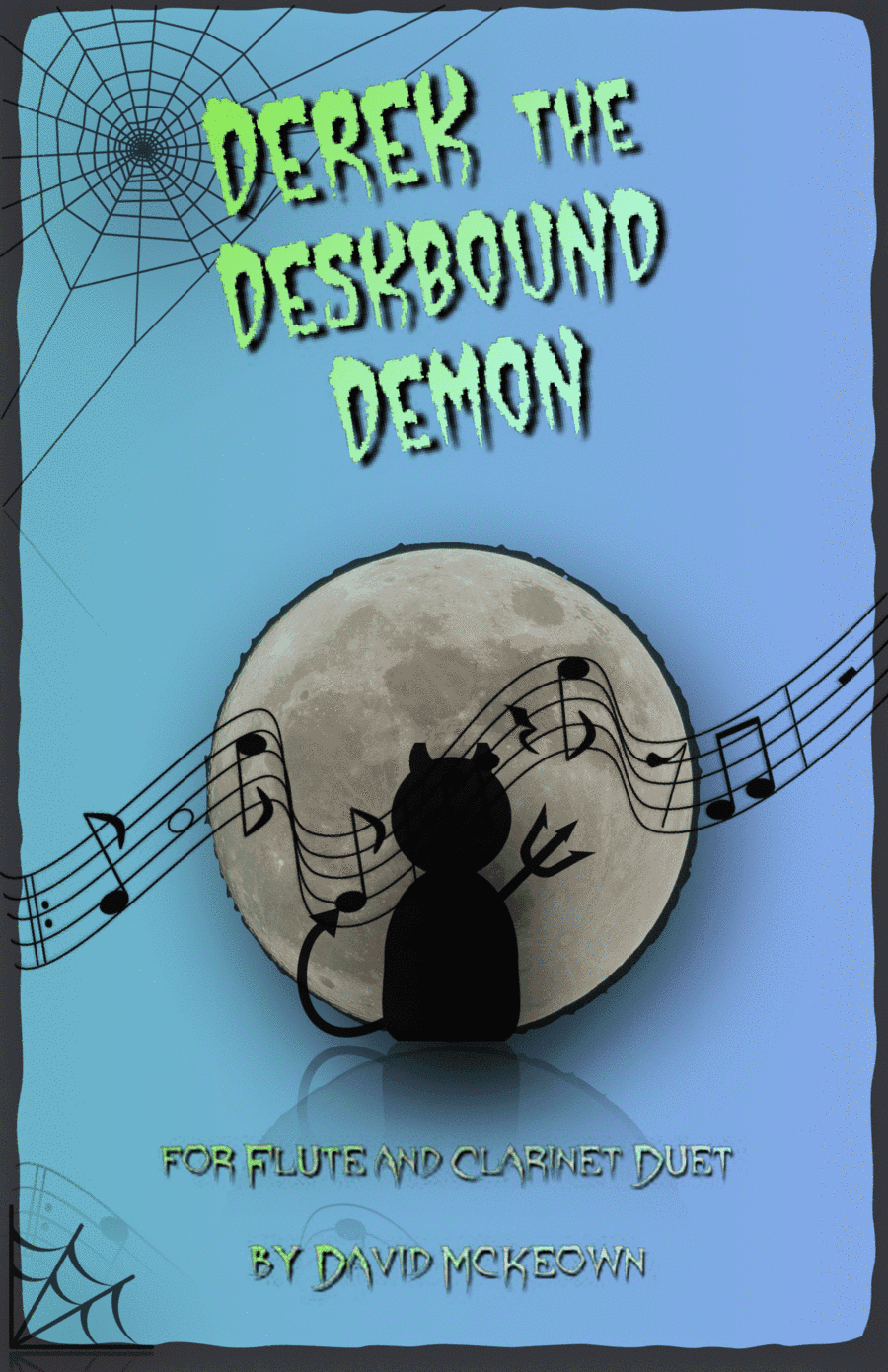 Derek the Deskbound Demon, Halloween Duet for Flute and Clarinet