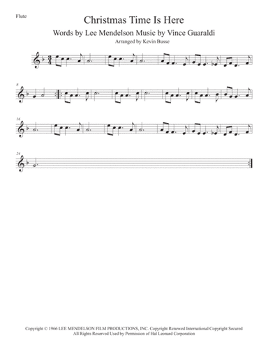 Christmas Time Is Here (arr. Kevin Busse)