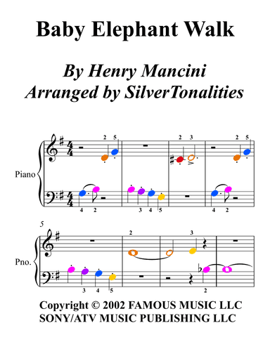 Baby Elephant Walk (arr. SilverTonalities)