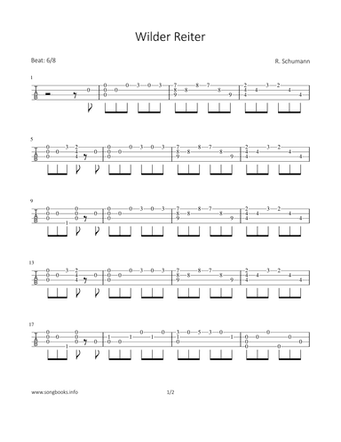 Wilder Reiter (arr. Bettina Schipp)