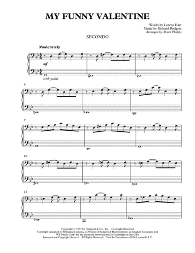 My Funny Valentine (arr. Mark Phillips)