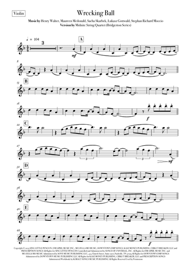 Wrecking Ball (arr. Rodrigo Nascimento)
