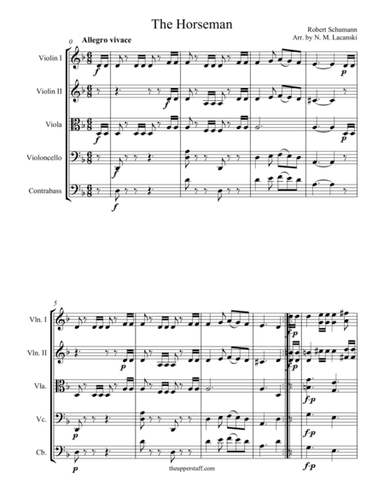 The Horseman (arr. Nick Lacanski)