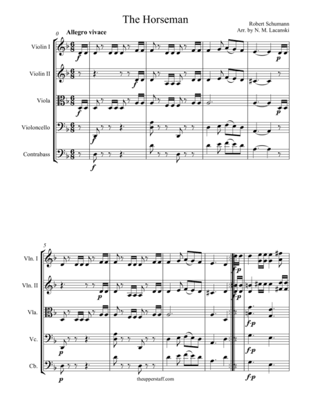 The Horseman (arr. Nick Lacanski)