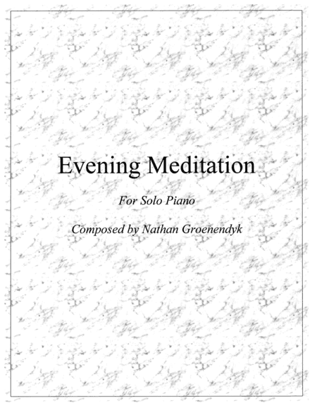 Evening Meditation