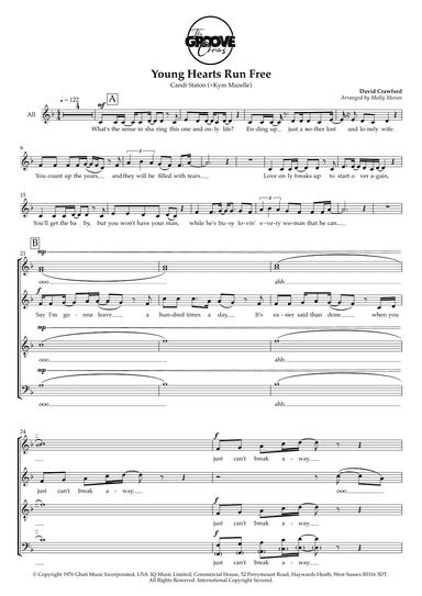 Young Hearts Run Free (arr. Molly Moran)
