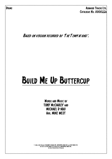 Build Me Up, Buttercup (arr. Mike West)