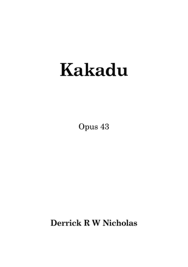 Kakadu - Full Score