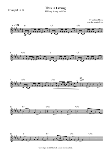 This Is Living Now (arr. Fernando Britto)