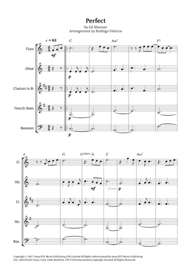 Perfect (arr. Rodrigo Faleiros)