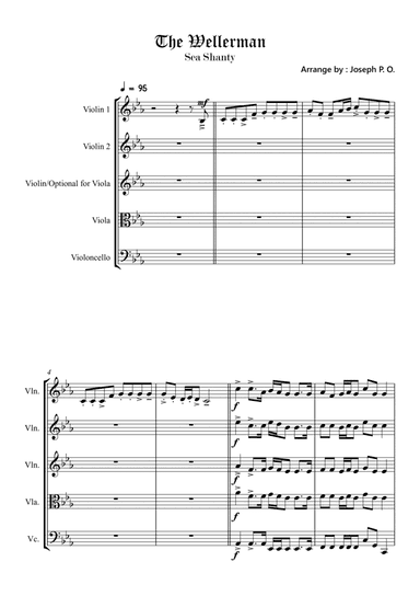 Wellerman (arr. Joseph P. O.)