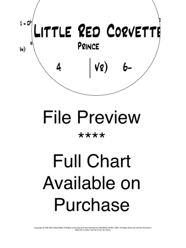 Little Red Corvette (arr. Trevor de Clercq)